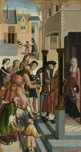 The Seven Works of Mercy: Giving Drink to the Thirsty by Master of Alkmaar