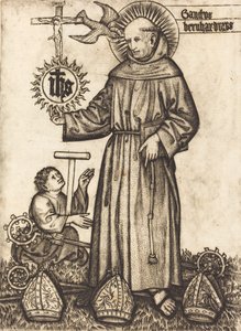 Saint Bernardine by Master of Balaam