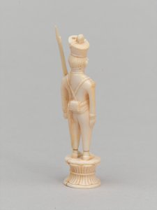 White Pawn, Chess Piece, India by Master of Coetivy