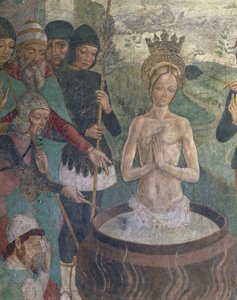 Passion of St Margaret of Antioch (detail) by Master of Crea
