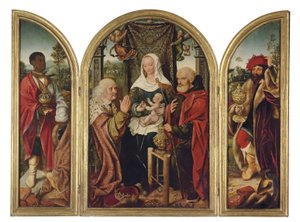 Adoration of the Magi by Master of Frankfurt