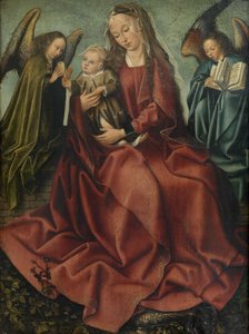 The Virgin and Child between Two Angels