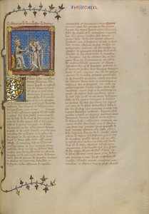 Esther before King Ahasuerus by Master of Jean de Mandeville