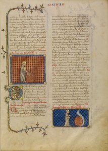 The Creation of the World; The Creation of the Heavens by Master of Jean de Mandeville