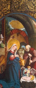 The Birth of Christ by Master of Messkirch