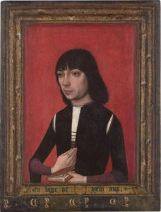 Portrait of a Young Man of the Fonseca Family by Master of Portraits of Princes