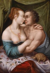 Elegant Loving Couple