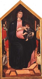 Madonna and Child with Saints by Master of San Gaggio