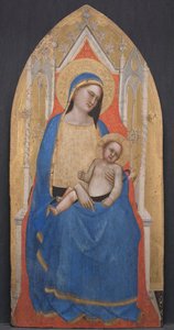 Madonna and Child Enthroned by Master of San Lucchese