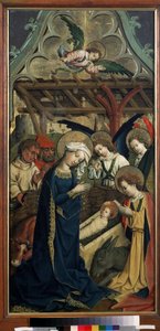 The Nativity by Master of Schloss Lichtenstein