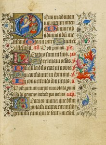 Initial D: The Flight into Egypt by Master of Sir John Fastolf