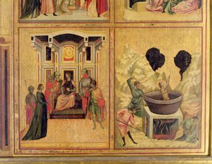 St. Cecilia and Scenes From Her Life (detail)