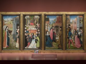 The Miracles Of Santiago by Master of St. Godelieve Legend (attr. to)