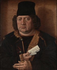 Portrait of Alexander Mornauer, ca 1464-1488 by Master of The Mornauer Portrait