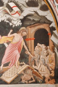 Resurrection and Descent into Limbo (detail)