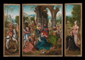 Adoration of the Magi, c.1519 by Master of the Antwerp Adoration