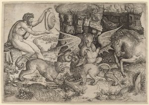 Allegorical Theme: Combat of Animals