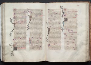 The Gotha Missal: Fol. 106r, Text by Master of the Boqueteaux
