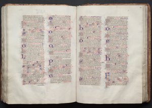 The Gotha Missal: Fol. 111v, Text by Master of the Boqueteaux