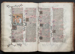 The Gotha Missal: Fol. 117r, Text by Master of the Boqueteaux