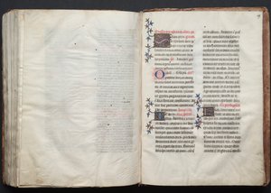The Gotha Missal: Fol. 158v, Text by Master of the Boqueteaux