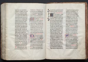 The Gotha Missal: Fol. 159v, Text by Master of the Boqueteaux