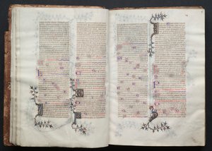 The Gotha Missal: Fol. 17r, Text by Master of the Boqueteaux