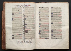 The Gotha Missal: Fol. 2v, Text by Master of the Boqueteaux