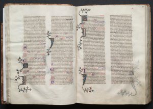 The Gotha Missal: Fol. 34v, Text by Master of the Boqueteaux