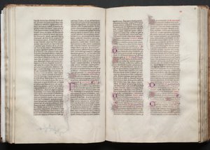 The Gotha Missal: Fol. 54v, Text by Master of the Boqueteaux