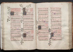 The Gotha Missal: Fol. 58r, Text by Master of the Boqueteaux