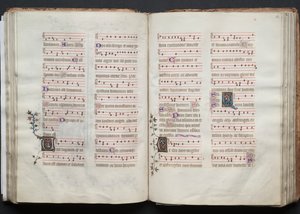 The Gotha Missal: Fol. 62r, Text, c. 1375