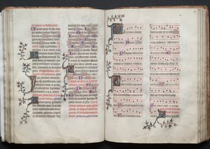 The Gotha Missal: Fol. 66v, Text by Master of the Boqueteaux