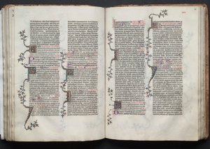 The Gotha Missal: Fol. 85v, Text by Master of the Boqueteaux