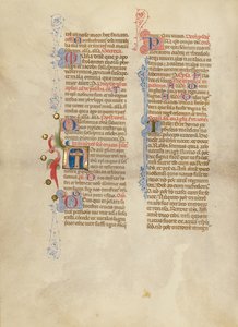 Initial N: The Cross by Master of the Brussels Initials