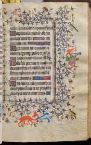 Hours of Charles the Noble, King of Navarre (1361-1425): fol. 112r, Text by Master of the Brussels Initials and Associates