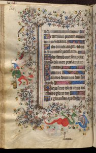 Hours of Charles the Noble, King of Navarre (1361-1425): fol. 52v, Text by Master of the Brussels Initials and Associates