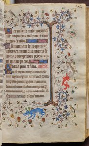 Hours of Charles the Noble, King of Navarre (1361-1425): fol. 66r, Text by Master of the Brussels Initials and Associates