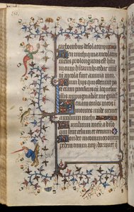 Hours of Charles the Noble, King of Navarre (1361-1425): fol. 75v, Text by Master of the Brussels Initials and Associates