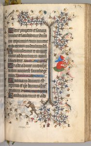 Hours of Charles the Noble, King of Navarre 1361-1425: fol. 183r, Text, c. 1405