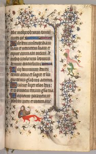 Hours of Charles the Noble, King of Navarre 1361-1425: fol. 193r, Text, c. 1405