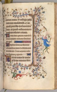 Hours of Charles the Noble, King of Navarre 1361-1425: fol. 226r, Text, c. 1405