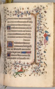 Hours of Charles the Noble, King of Navarre: fol. 228r, Text by Master of the Brussels Initials and Associates
