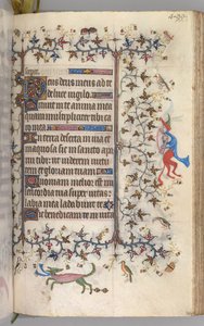 Hours of Charles the Noble, King of Navarre 1361-1425: fol. 244r, Text