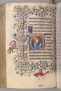 Hours of Charles the Noble, King of Navarre, fol. 274v, St. Clement
