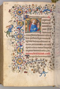 Hours of Charles the Noble, King of Navarre 1361-1425, fol. 296v, St. Mary Magdalene