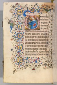 Hours of Charles the Noble, King of Navarre, fol. 305v, St. Martha, c. 1405