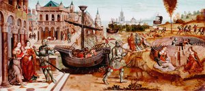 The Story of Theseus by Master of the Cassoni