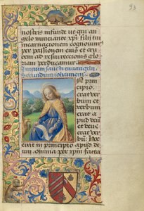 John on Patmos by Master of the Chronique scandaleuse