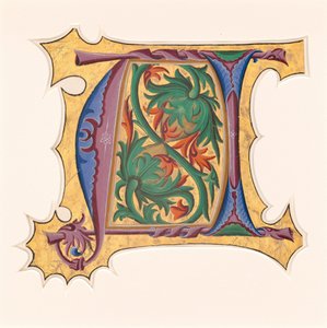 Initial U (?) by Master of the Cypresses